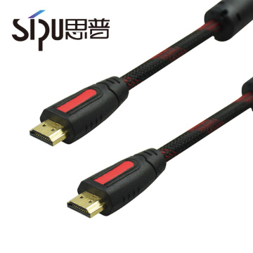 СИПУ Фабрика OEM 1.4 замок оплетки HDMI кабель для ps4 Поддержка 4к*2K разрешением 1080p сетевой 3D